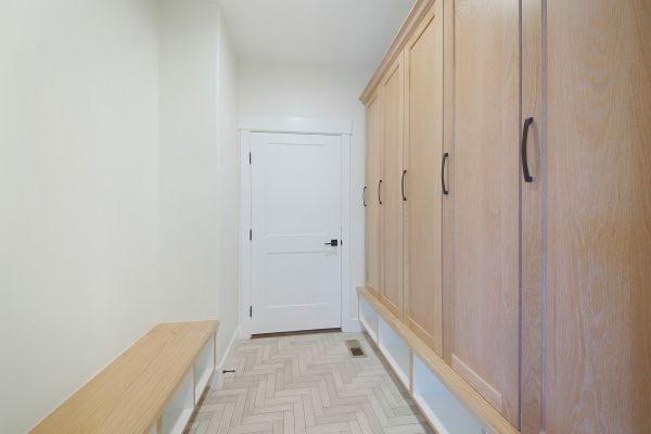 Mudroom Cupboard Installation in Montgomery