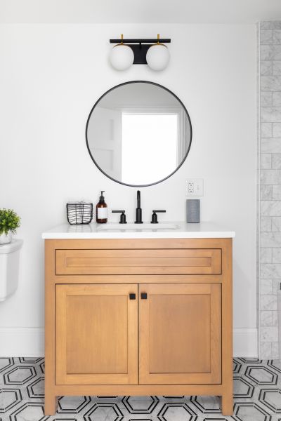 Custom Vanity Installation in Montgomery